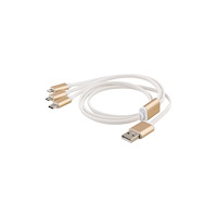 No Brand Adapter USB-A-Lightning/USB-C/USB-micro
