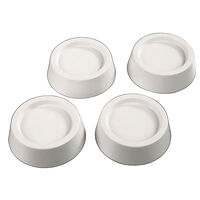 XAVAX Vibration Damper 4-pack White