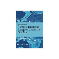 Paris Grafik Jules Verne, Twenty Thousand Leagues Under the Sea Map