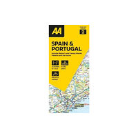 AA Publishing AA Road Map Spain & Portugal