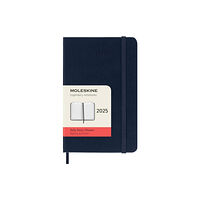 Moleskine Moleskine 2025 12-Month Daily Pocket Hardcover Notebook: Sapphire Blue