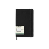 Moleskine Moleskine 2025 12-Month Weekly Horizontal Large Hardcover Notebook: Black