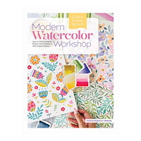 Pooja Kenjale-Umrani Modern Watercolor Workshop: Learn to Paint Geometric Shapes, Floral Designs & Other Repeat Patterns - A Calm & Creative...