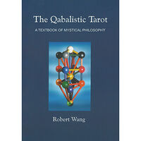 Robert Wang Qabalistic tarot book (inbunden, eng)