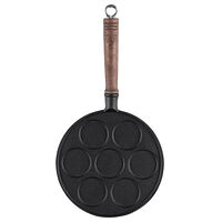 Maku Pancake Pan 7 Cups Gjutjärn