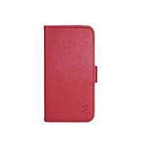 GEAR Classic 3 card Recycled MagSerie iPhone 16e Deep Red
