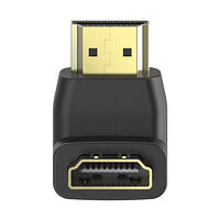 Hama Adapter HDMI 270 Degree Gold Black