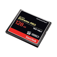 SANDISK SanDisk Extreme PRO - flash-minneskort - 128 GB - CompactFlash