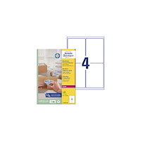 AVERY Etikett AVERY 99,1x139mm 400/fp