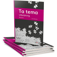 Anna Bjursén Ta tema, Utbildning, kurs A, 15-pack (häftad)