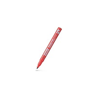 Pentel Märkpenna perm. PENTEL N50S rund röd