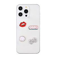 ONSALA Pimp your Phone Set.8 Metal and Plastic Charms 4pcs