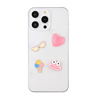 ONSALA Pimp your Phone Set.10 Metal and Plastic Charms 4pcs