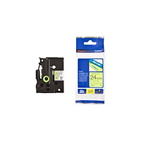 Brother Tape BROTHER TZEC51 24mm svart på gul