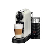 Delonghi De'Longhi Nespresso CitiZ EN 267.WAE - kaffemaskin med mjölkskummare - 19 bar - vit