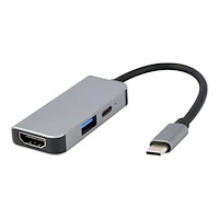 Gembird Cablexpert A-CM-COMBO3-02 - dockningsstation - USB-C 3.1 - HDMI