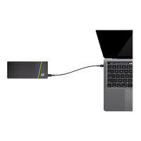 Green Cell Green Cell PowerStream - USB typ C-kabel - 24 pin USB-C till 24 pin USB-C - 1.2 m