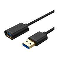 UNITEK Unitek Y-C456GBK - USB-förlängningskabel - USB typ A till USB typ A - 50 cm