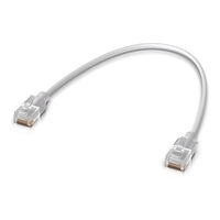 Ubiquiti Ubiquiti UniFi patch-kabel - 15 cm - vit
