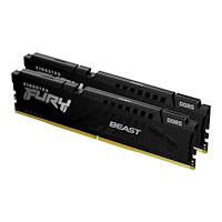 Kingston Kingston FURY Beast - DDR5 - sats - 32 GB: 2 x 16 GB - DIMM 288-pin / PC5-48000 - ej buffrad