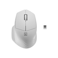 NATEC Natec Siskin 2 - mus - Bluetooth 5.0, 2.4 GHz - vit