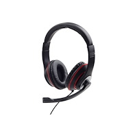 Gembird Gembird MHS-03-BKRD - headset - 3,5 mm kontakt