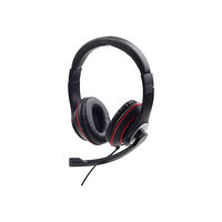 Gembird Gembird MHS-03-BKRD - headset - 3,5 mm kontakt