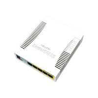 MikroTik MikroTik RouterBOARD RB260GSP - switch - 6 portar - Administrerad