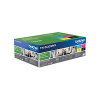 Brother Brother TN243CMYK Value Pack - 4-pack - svart, gul, cyan, magenta - original - tonerkassett