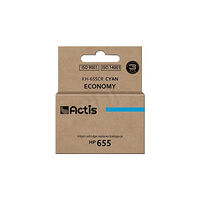 ACTIS Actis standard KH-655CR - cyan - kompatibel - rekonditionerad - bläckpatron (alternativ för: HP 655)