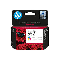 Hewlett-Packard HP 652 - färg (cyan, magenta, gul) - original - Ink Advantage - bläckpatron