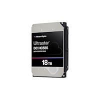 Western Digital WD Ultrastar DC HC555 - hårddisk - datacenter - 18 TB - SATA 6Gb/s