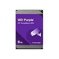 WD WD Purple WD64PURZ - hårddisk - 6 TB - övervakning - SATA 6Gb/s