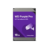 WD WD Purple Pro WD181PURP - hårddisk - 18 TB - SATA 6Gb/s