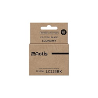 ACTIS Actis KB-123BK - kompatibel - bläckpatron (alternativ för: Brother LC-123BK)