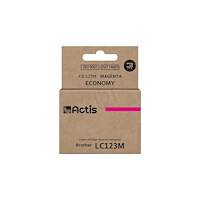 ACTIS Actis standard KB-123M - magenta - kompatibel - bläckpatron (alternativ för: Brother LC121M, Brother LC123M)