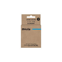 ACTIS Actis standard KC-571C - cyan - kompatibel - bläckpatron (alternativ för: Canon CLI-571C)