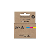 ACTIS Actis KC-513R - färg (cyan, magenta, gul) - kompatibel - bläckpatron (alternativ för: Canon CL-513)