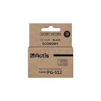 ACTIS Actis standard KC-512R - svart - kompatibel - återanvänd - bläckpatron (alternativ för: Canon PG-512)