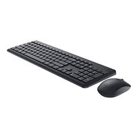 DELL Dell Keyboard and Mouse KM3322W - sats med tangentbord och mus - QWERTY - USA, internationellt - svart Inmatningsenhet