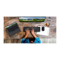 DELL Dell Pro Keyboard and Mouse KM5221W - sats med tangentbord och mus - QWERTY - USA, internationellt - svart Inmatningsenh...