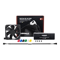 NOCTUA Noctua chromax NF-A9 PWM.black.swap - lådfläkt