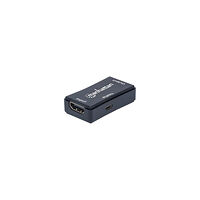 Manhattan Manhattan HDMI Repeater, 4K@60Hz, Active, Boosts HDMI Signal up to 40m, Black, Three Year Warranty, Blister - förlängd r...