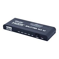 Gembird Cablexpert DSP-4PH4-002 - video/audiosplitter - 4 portar