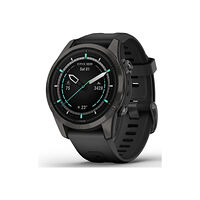 Garmin Garmin epix Pro Sapphire Edition 2a generation - titanium carbon gray DLC - Ja smart klocka med band - svart - 32 GB