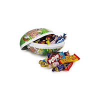 KARAMELLO Påskägg 18cm inslaget godis 500g