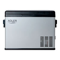 ADLER Adler AD 8081 - portabel kyl/frys - bärbar - bärbar - silver/svart
