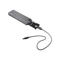 NATEC Natec RHINO - förvaringslåda - M.2 NVMe Card / PCIe (NVMe) - USB 3.2 (Gen 2x1)