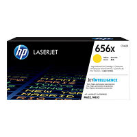 Hewlett-Packard HP 656X - Lång livslängd - gul - original - LaserJet - tonerkassett (CF462X)