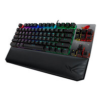 ASUS ASUS ROG Strix Scope TKL Deluxe - tangentbord - tysk - grå, svart Inmatningsenhet